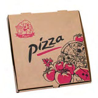 Pizza box - printed styles