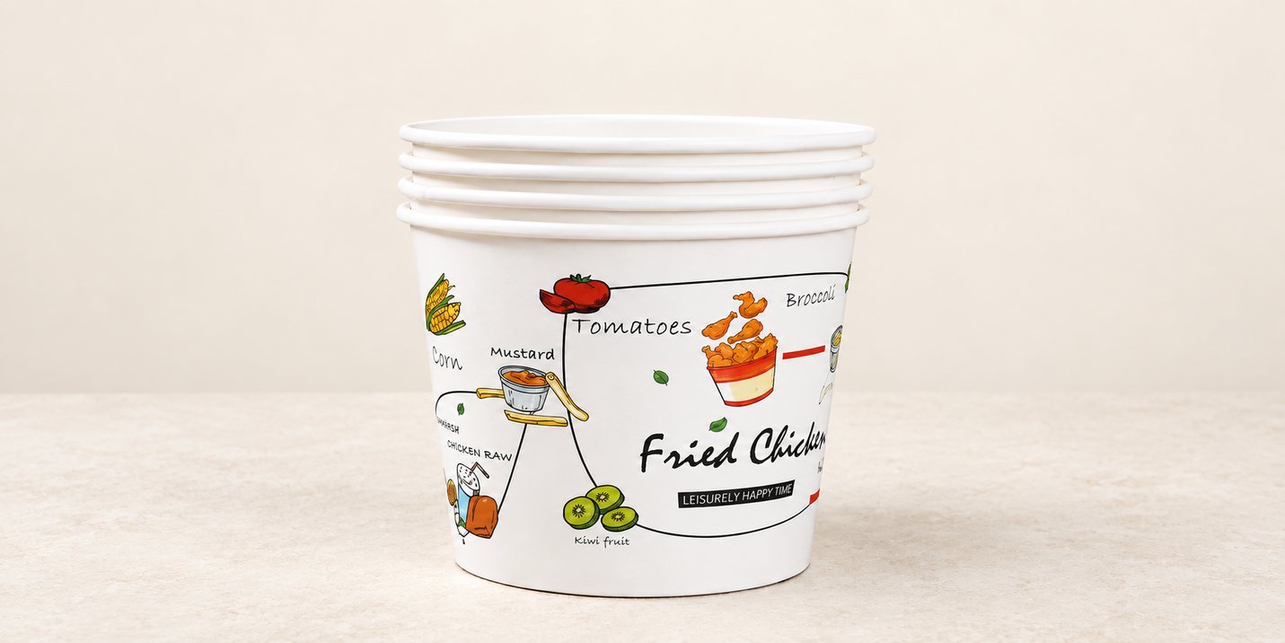 Popcorn & chicken buckets