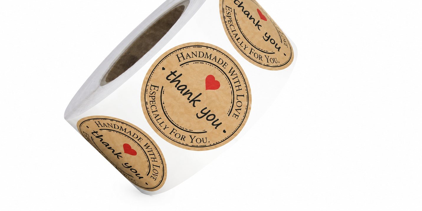 Printed sealing stickers