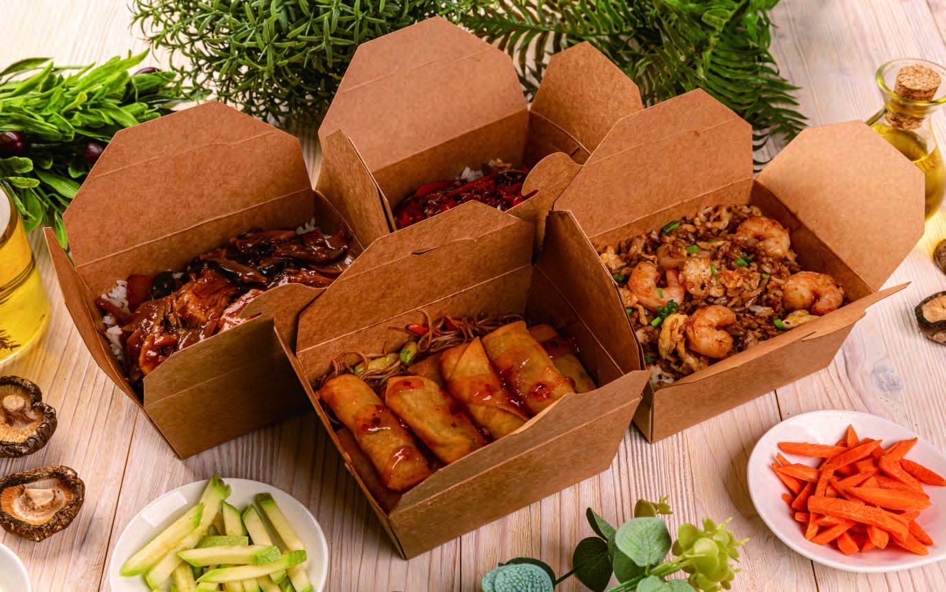 Takeaway packaging