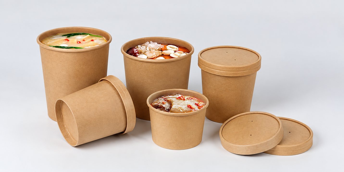 Soup cups & food tubs
